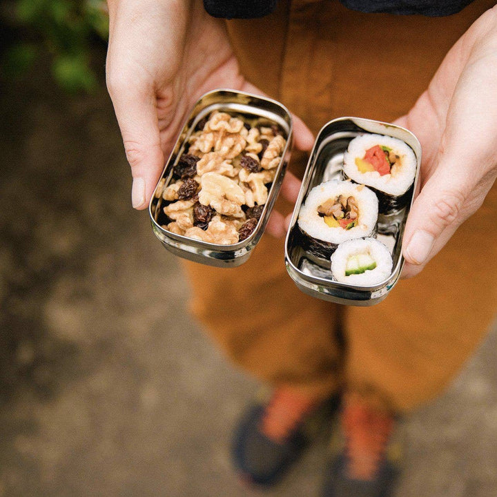 Elephant Box - Stainless Steel Mini Snack Pod Pair