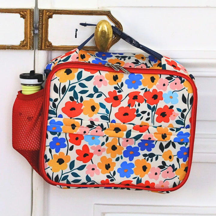 Yumbox New Style Insulated Lunch Bag - Poppy Flowers