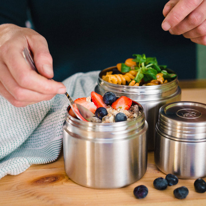 Elephant Box - Twist & Lock Food Canister Trio