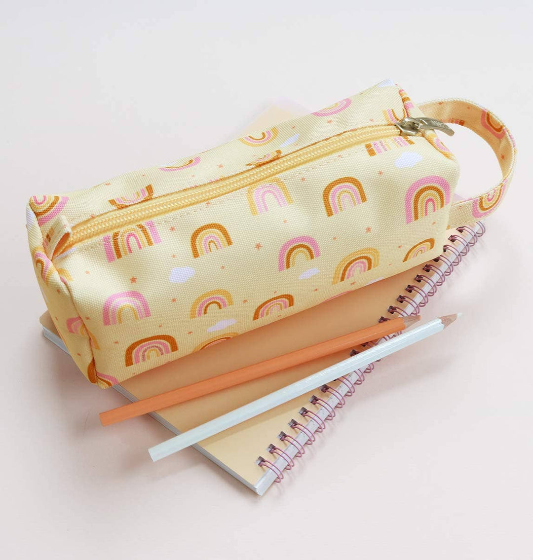 A Little Lovely Company - Kids Pencil Case: Rainbows
