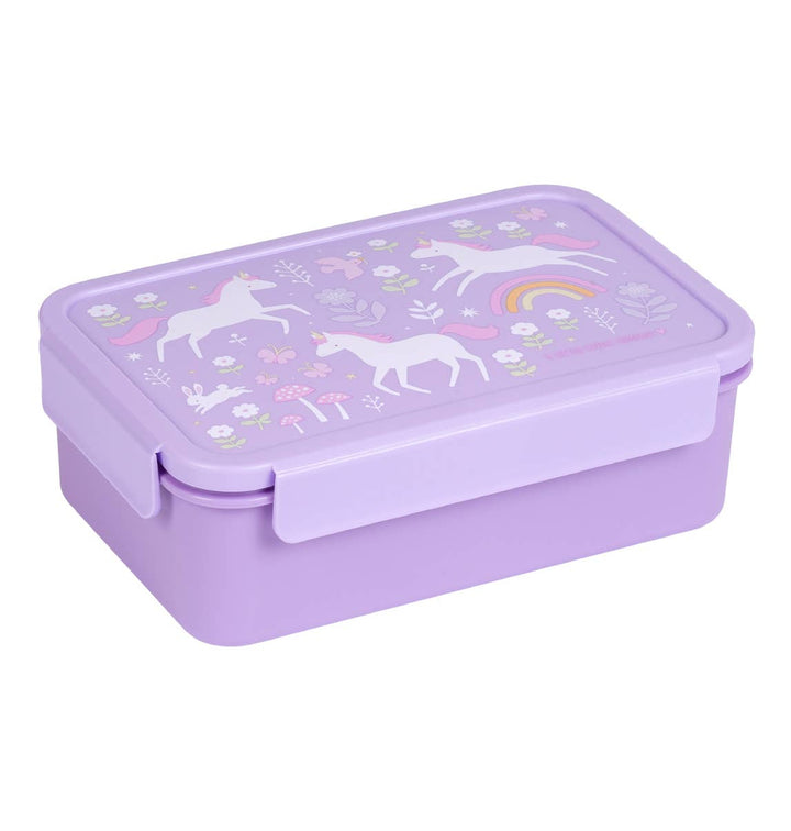 A Little Lovely Company - Bento Lunch Box: Unicorn dreams