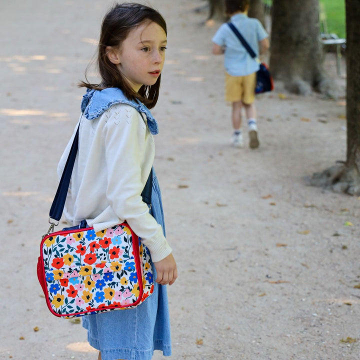 Yumbox New Style Insulated Lunch Bag - Poppy Flowers