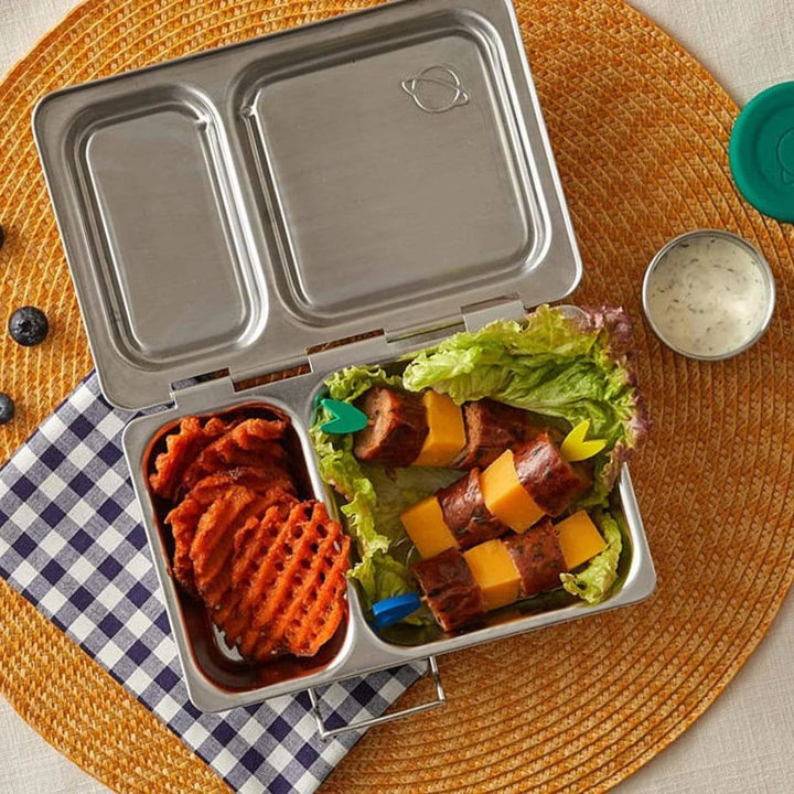 PlanetBox Shuttle - Stainless Steel Small Bento Lunch Box