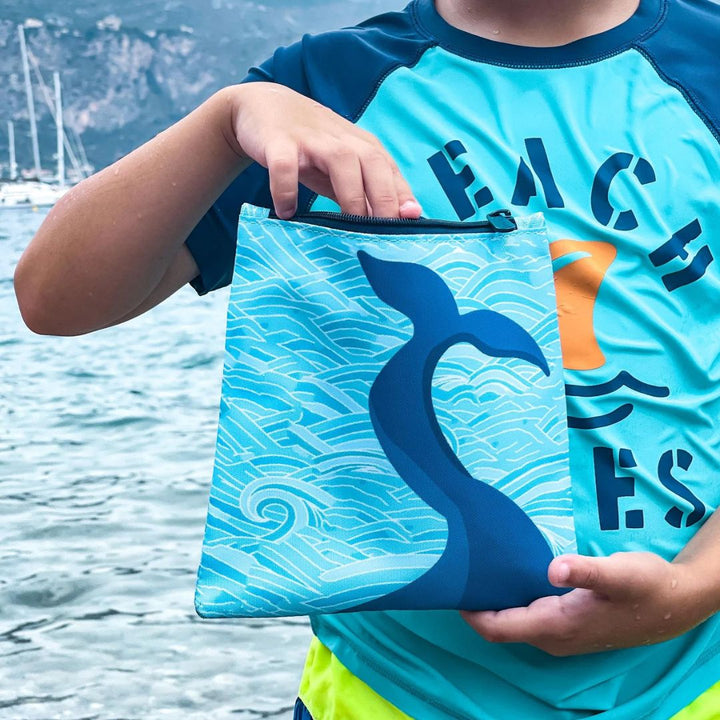 Yumbox Reusable Sandwich Bag - Set of 2 - Sharks Duo