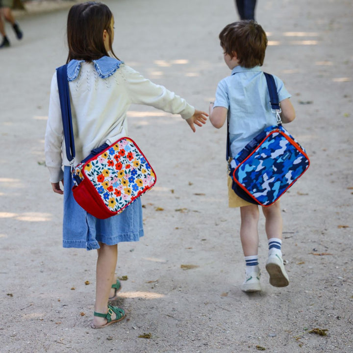 Yumbox New Style Insulated Lunch Bag - Poppy Flowers