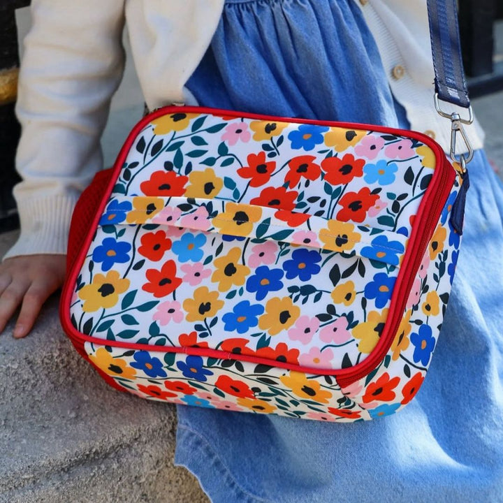 Yumbox New Style Insulated Lunch Bag - Poppy Flowers