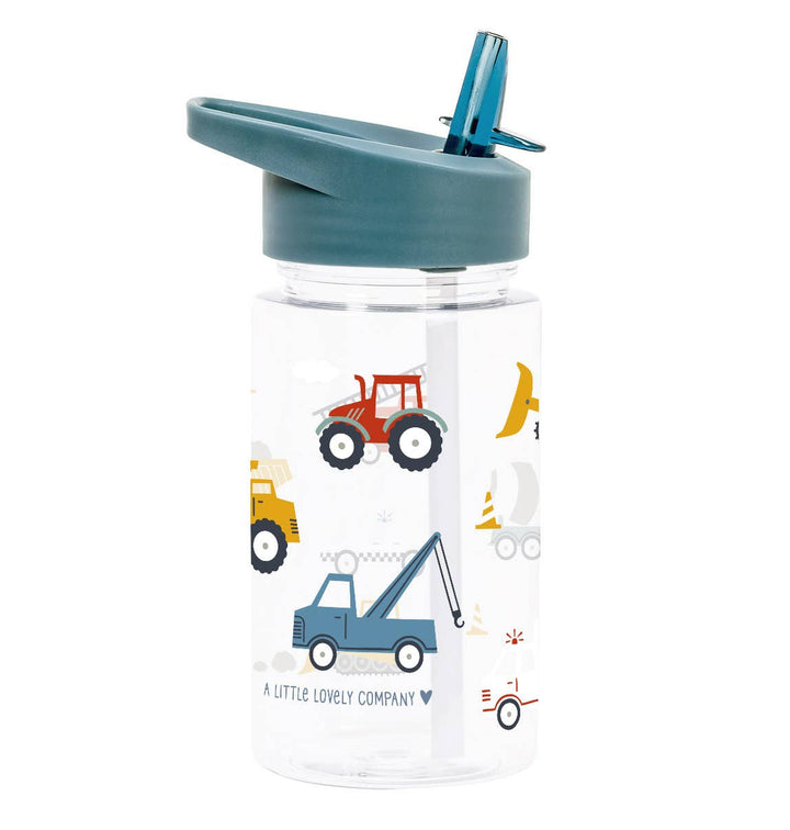 A Little Lovely Company - Kids Drink/Water Bottle: Vehicles