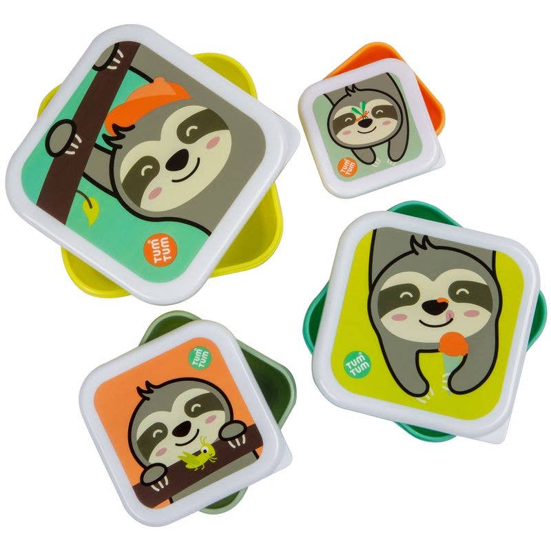 Tum Tum - Tum Tum - Nesting Snack Pots - Set of 4 - Stanley Sloth