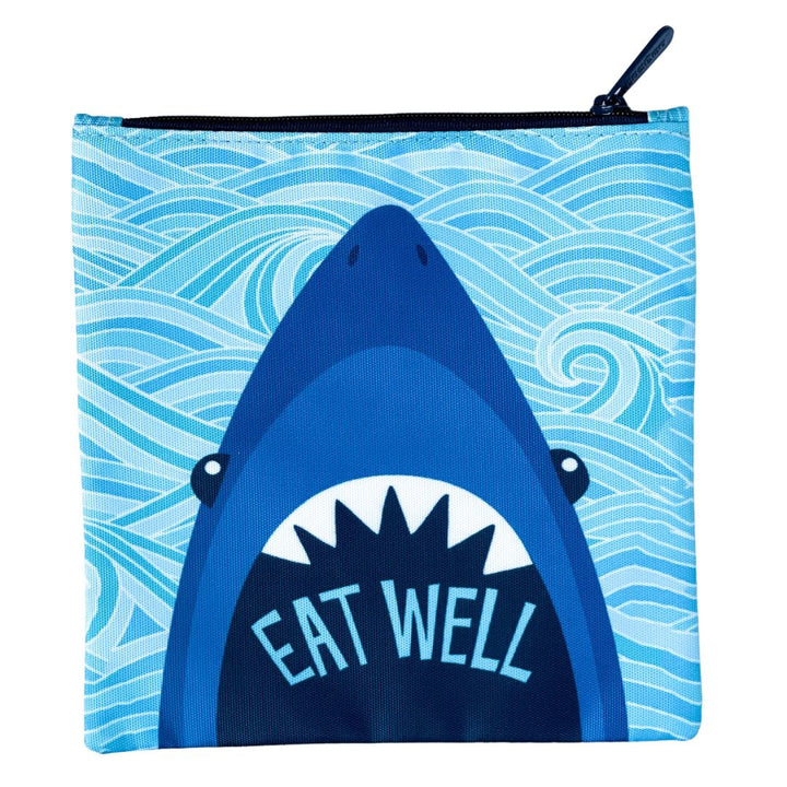 Yumbox Reusable Sandwich Bag - Set of 2 - Sharks Duo