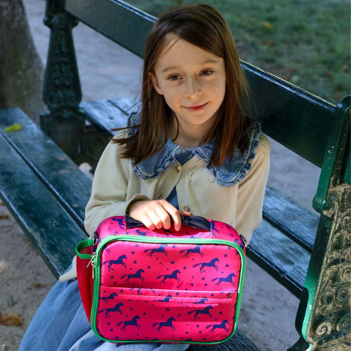Yumbox New Style Insulated Lunch Bag - Horses
