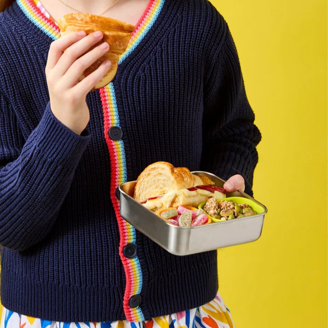 PlanetBox Trailblazer - Stainless Steel Sandwich Box