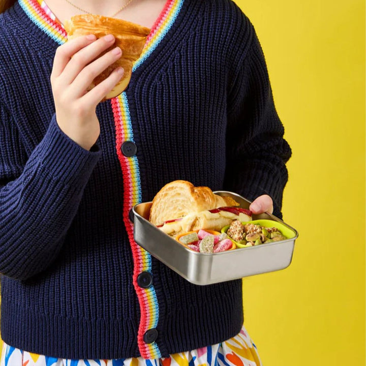 PlanetBox Trailblazer - Stainless Steel Sandwich Box