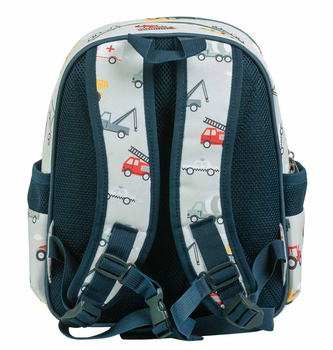 A Little Lovely Company - Backpack with Insulated Pocket: Vehicles