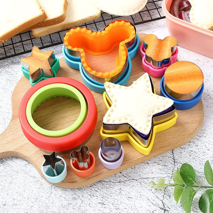 Lunchtime World Fun Shape Food Cutter Set