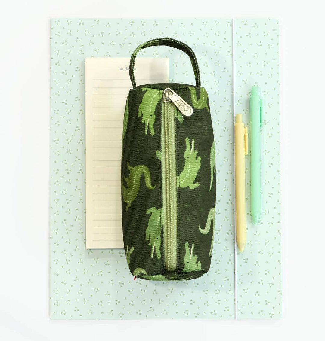 A Little Lovely Company - Kids Pencil Case: Crocodiles