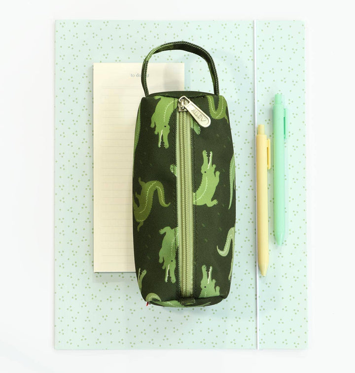 A Little Lovely Company - Kids Pencil Case: Crocodiles