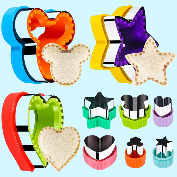 Lunchtime World Fun Shape Food Cutter Set