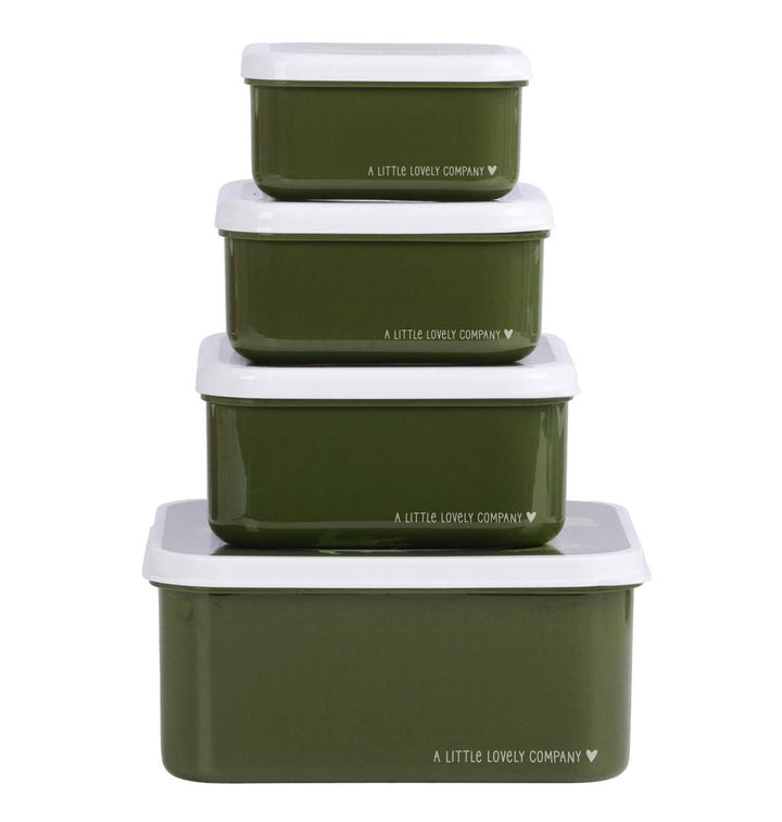 A Lovely Little Company Lunch & Snack Box Set: Crocodiles