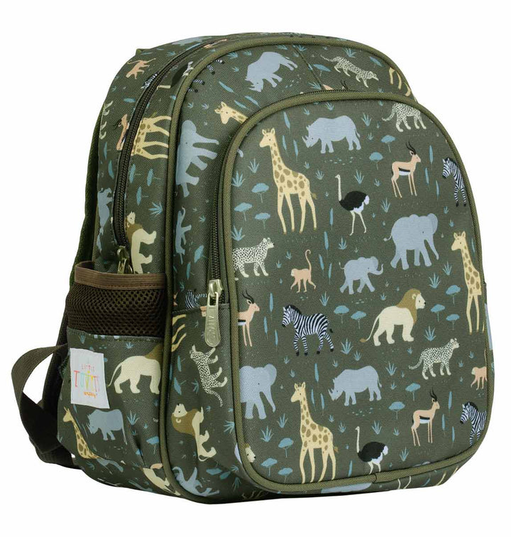 A Little Lovely Company - Backpack with Insulated Pocket: Savanna