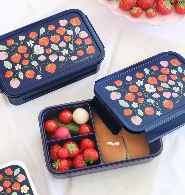 A Little Lovely Company - Bento Lunch Box: Strawberries