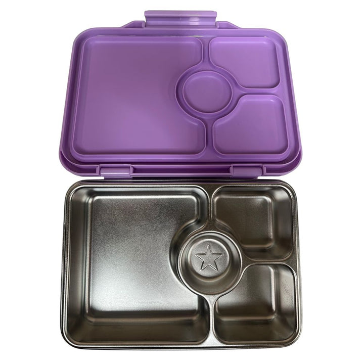 *OUTLET* Yumbox Prêt Stainless Steel Leakproof Bento Lunch Box - Lavande Purple
