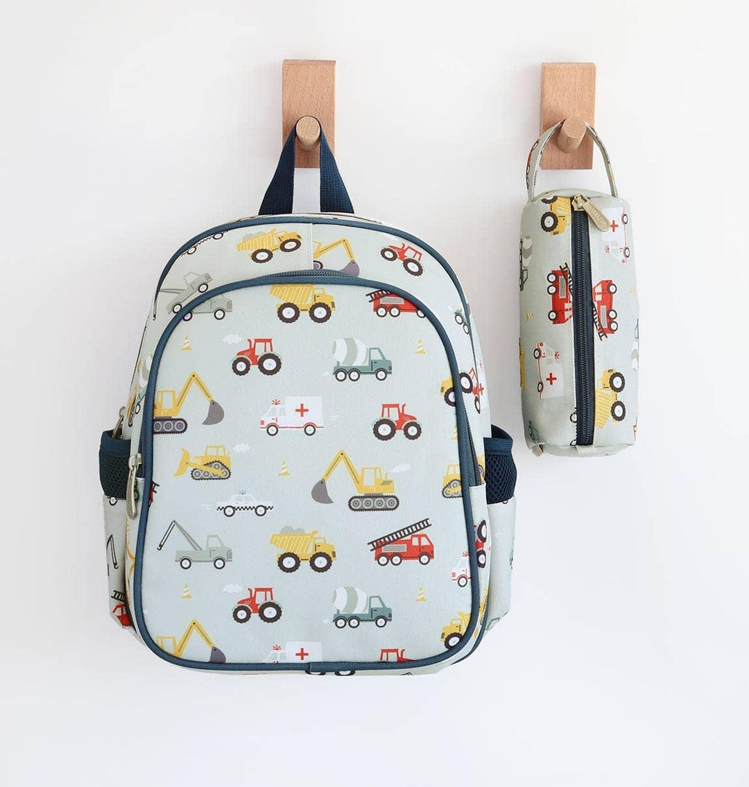 A Little Lovely Company - Backpack with Insulated Pocket: Vehicles