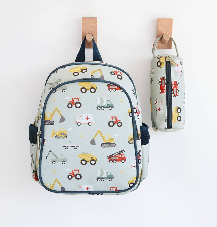A Little Lovely Company - Kids Pencil Case: Vehicles