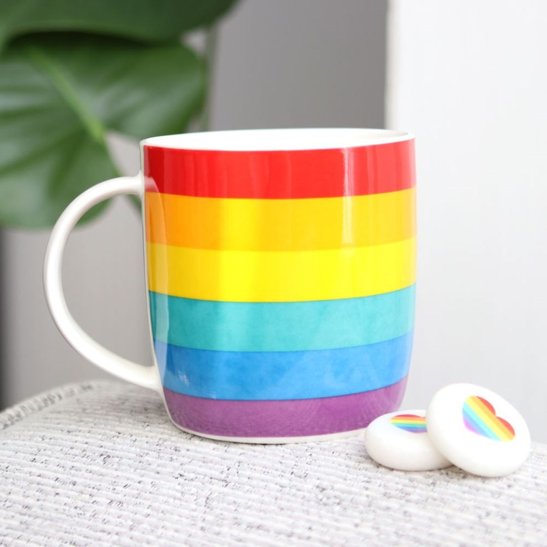 Rainbow Ceramic Mug