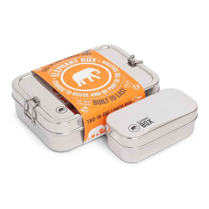 Elephant Box - Two-in-One Lunchbox Set - 800ml