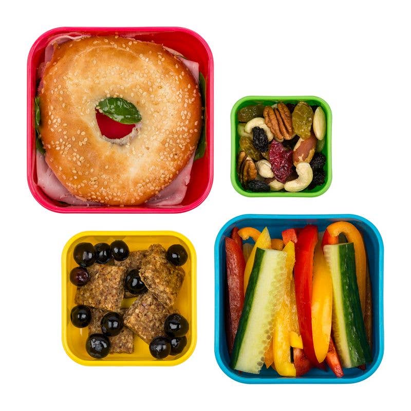 Tum Tum - Nesting Snack Pots - Set of 4 - Bugs