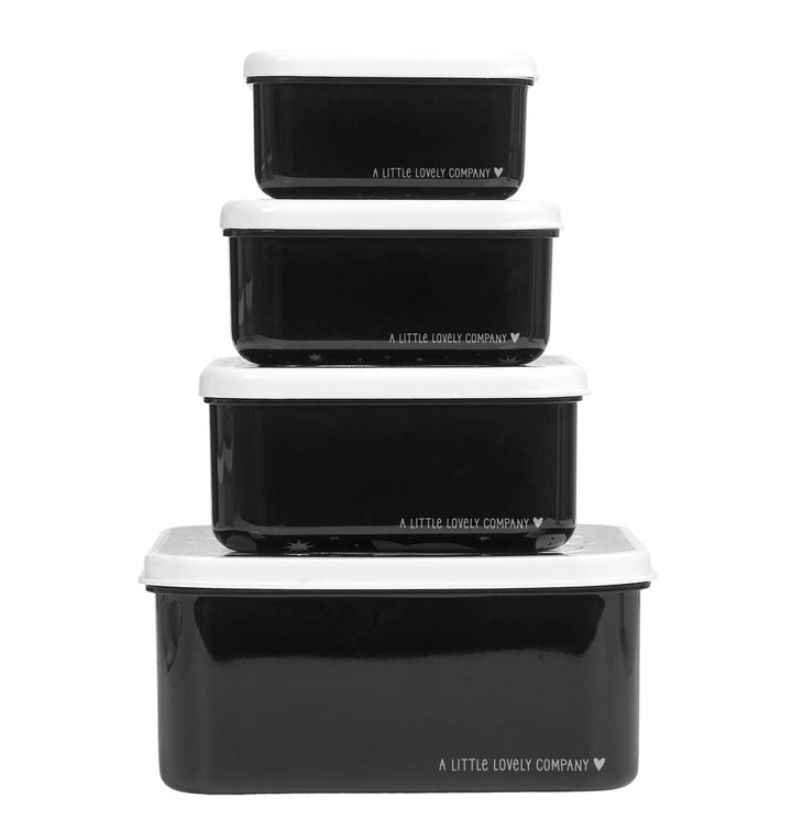 A Little Lovely Company - Lunch & Snack Box Set: Galaxy