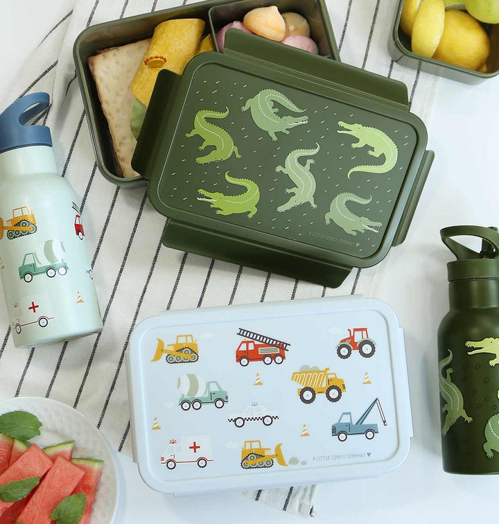 A Little Lovely Company - Bento Lunch Box: Crocodiles