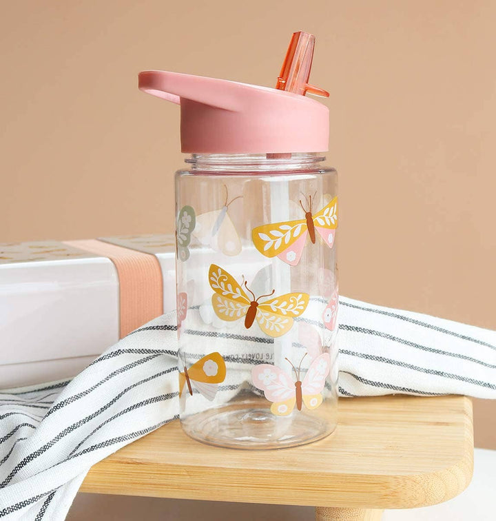 A Little Lovely Company - Kids Drink/Water Bottle: Butterflies