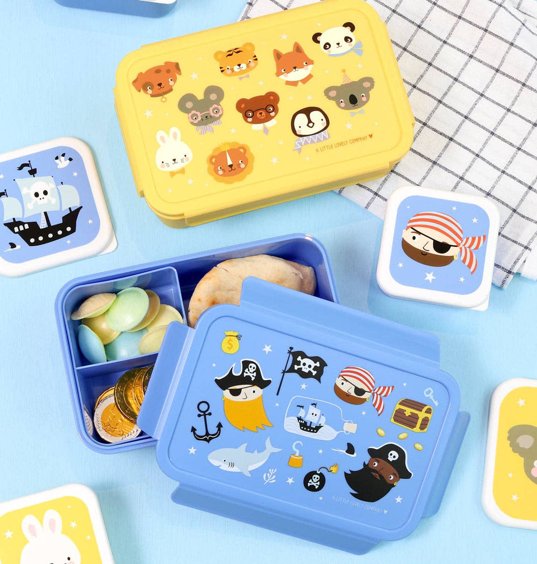 A Little Lovely Company - Bento Lunch Box: Pirates
