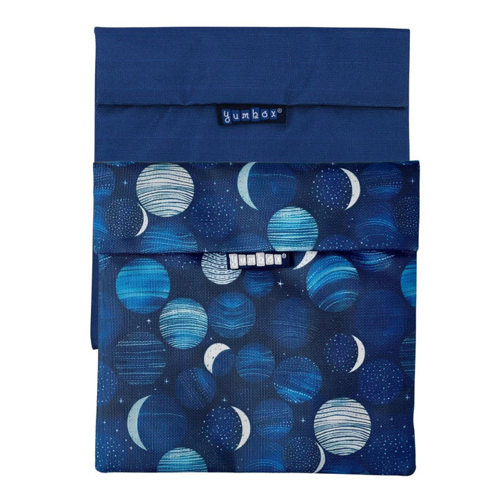 Yumbox Reusable Sandwich Bag - Set of 2 - Navy & Lunar Phases