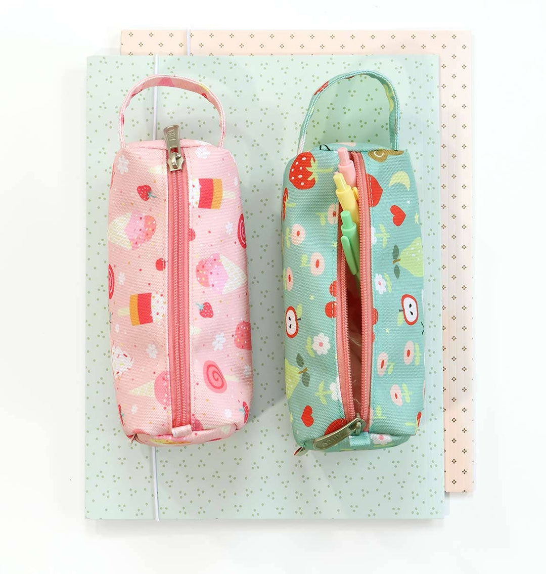 A Little Lovely Company - Kids Pencil Case: Ice cream