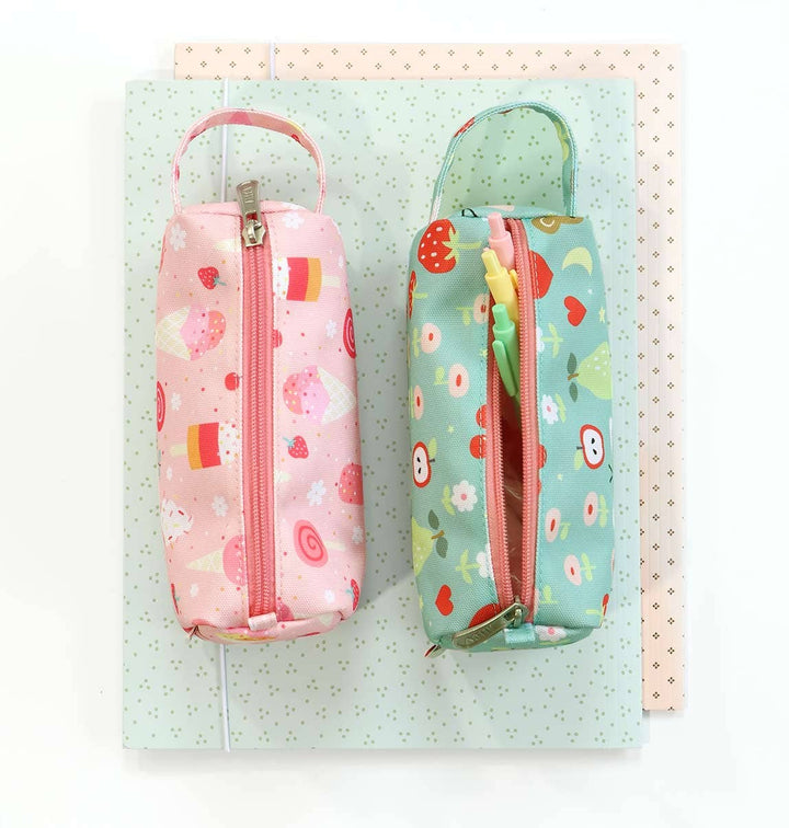 A Little Lovely Company - Kids Pencil Case: Ice cream