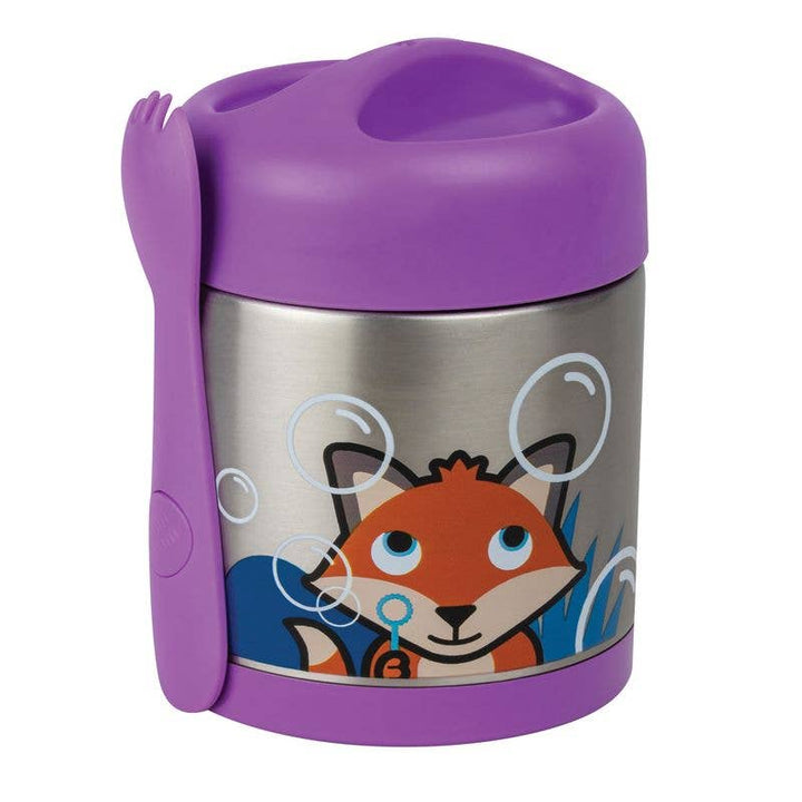 Tum Tum - Thermal Food Flask w/Magnetic Spork - Felicity Fox