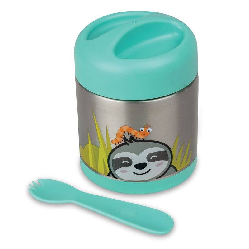 Tum Tum - Thermal Food Flask w/Magnetic Spork - Stanley Sloth