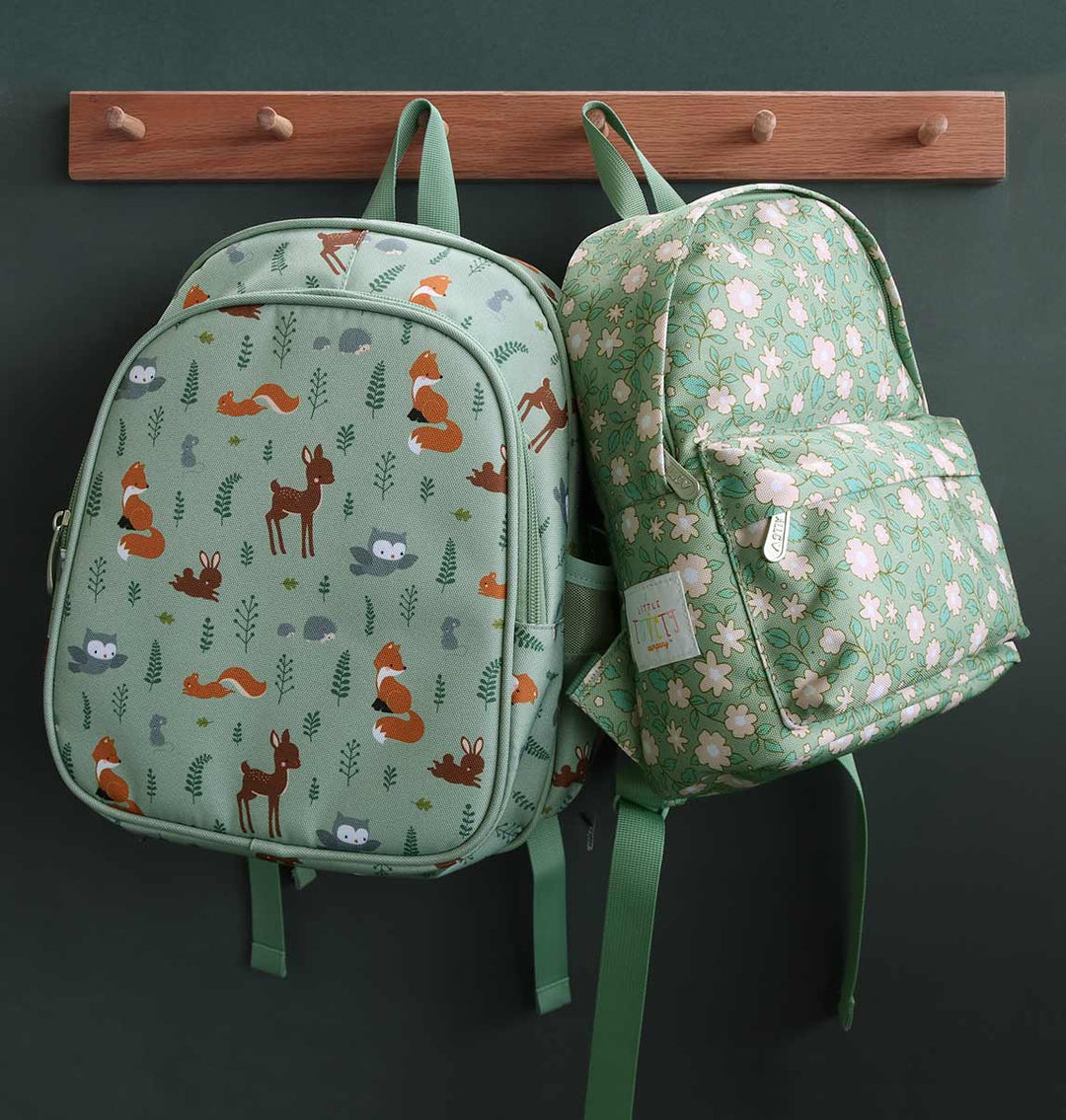 A Little Lovely Company - Backpack with Insulated Pocket: Forest Friends