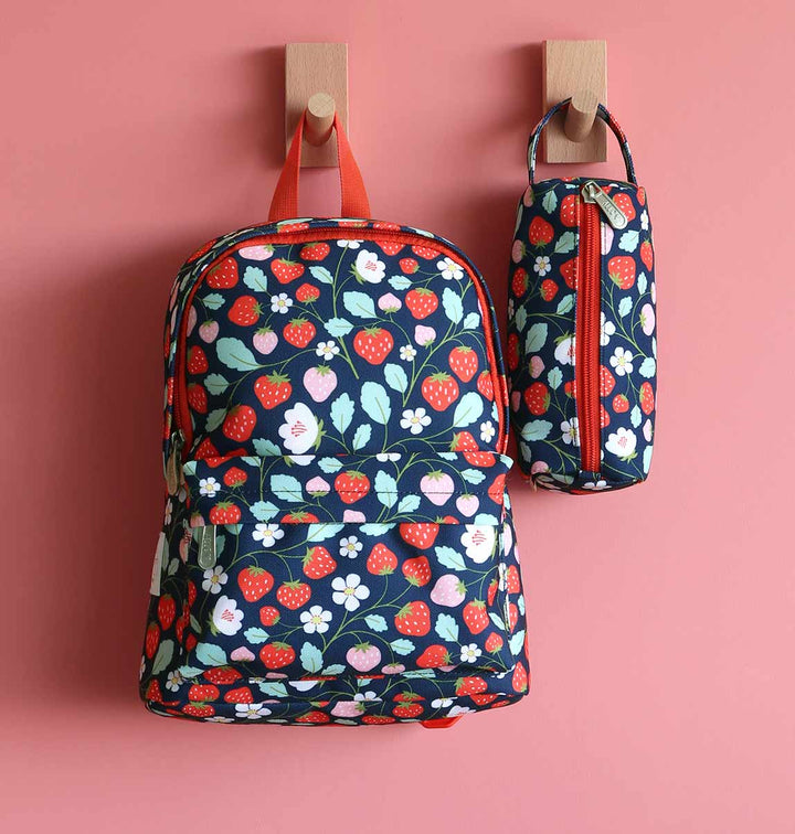 A Little Lovely Company - Kids pencil case: Strawberries