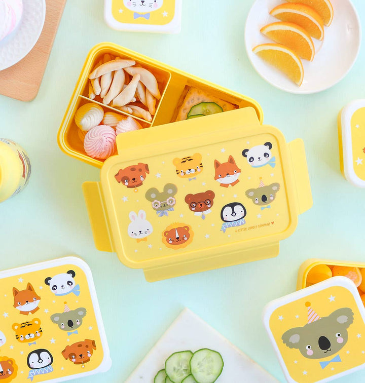 A Little Lovely Company - Bento Lunch Box: Animal friends