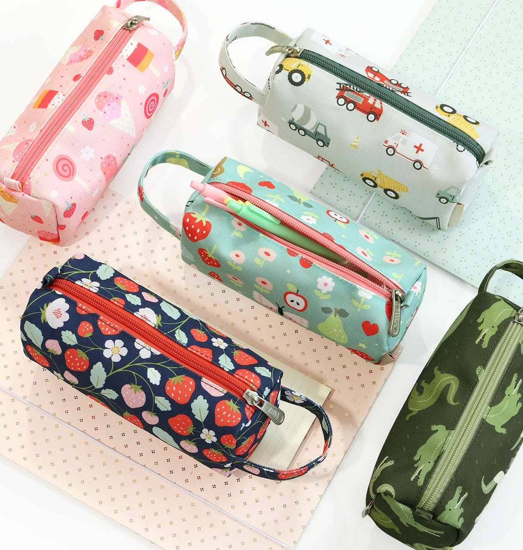 A Little Lovely Company - Kids pencil case: Strawberries