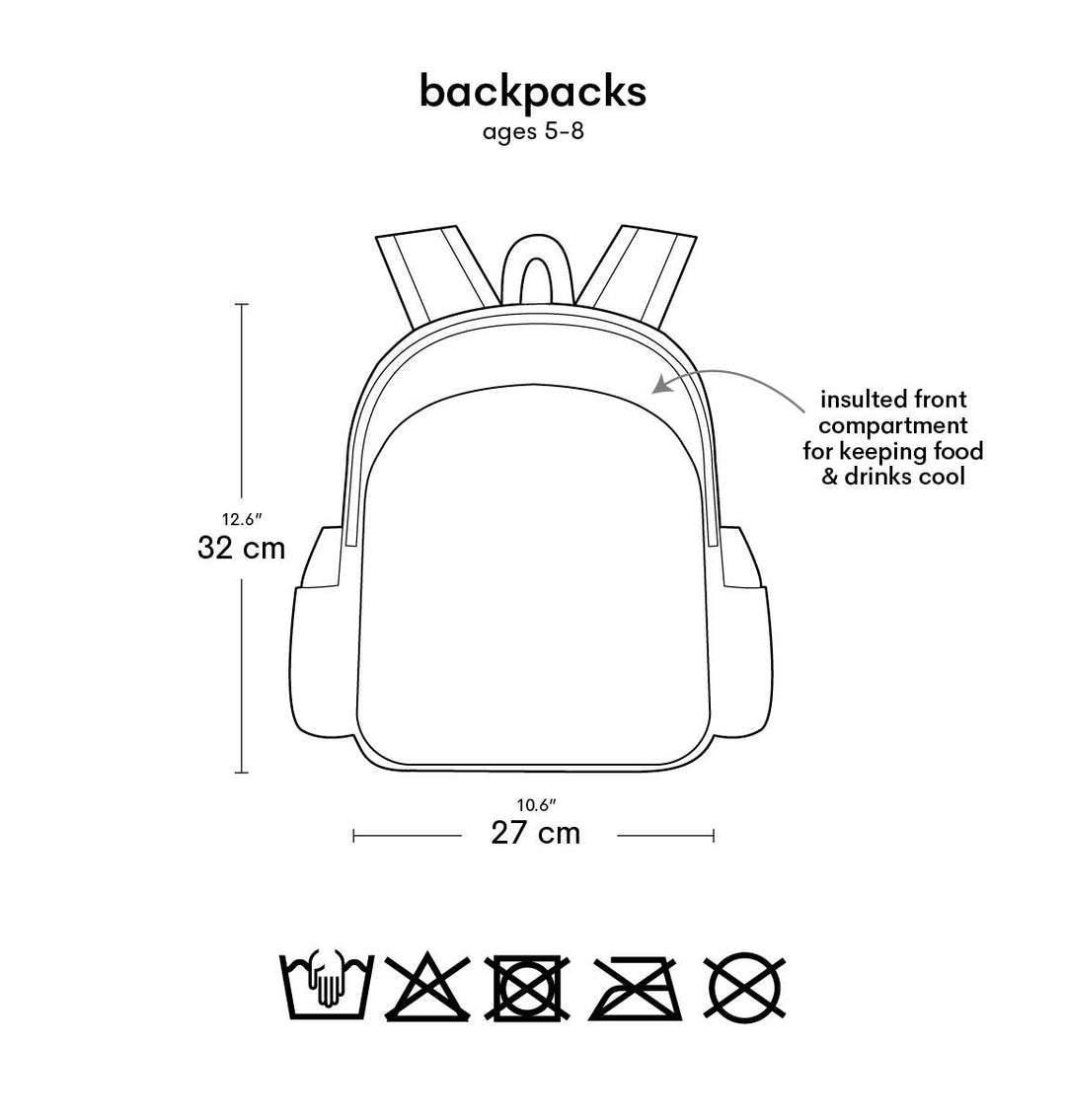 A Little Lovely Company - Backpack with Insulated Pocket: Pirates
