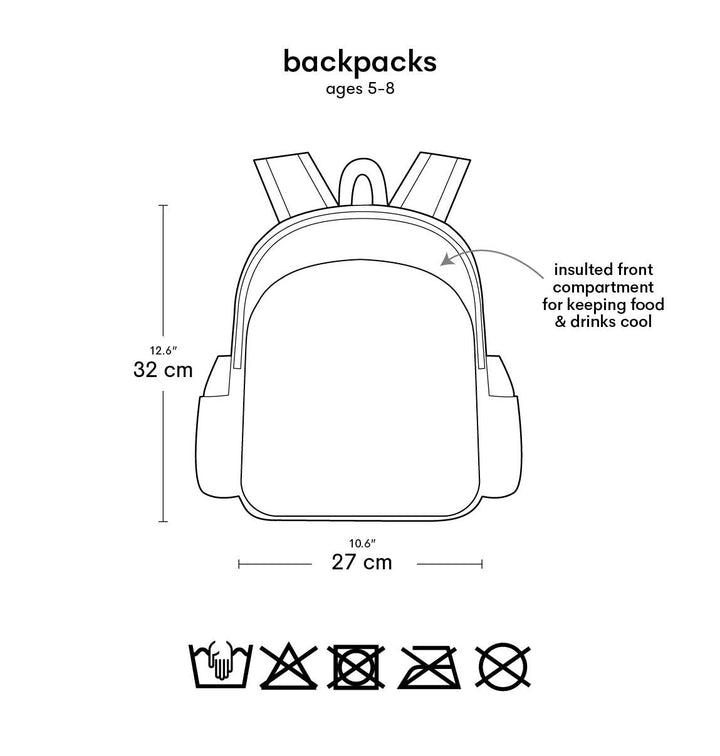 A Little Lovely Company - Backpack with Insulated Pocket: Pirates