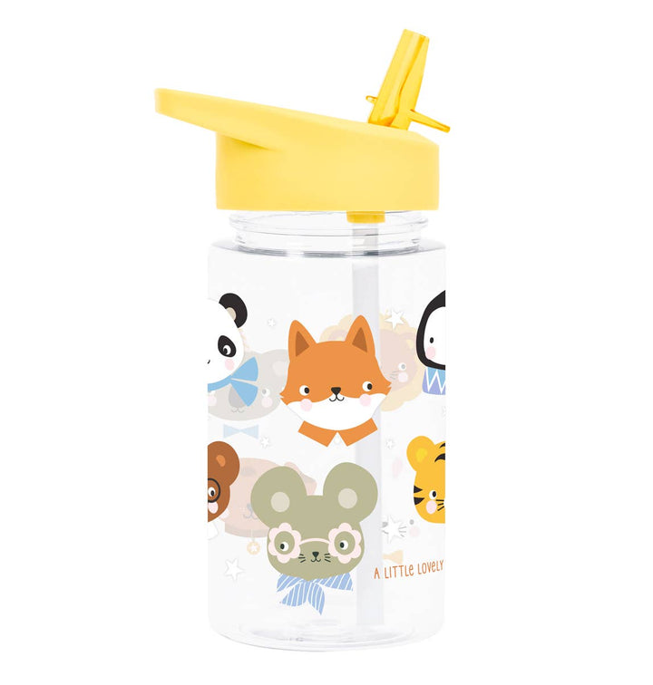 A Little Lovely Company - Kids Drink/Water Bottle: Animal friends