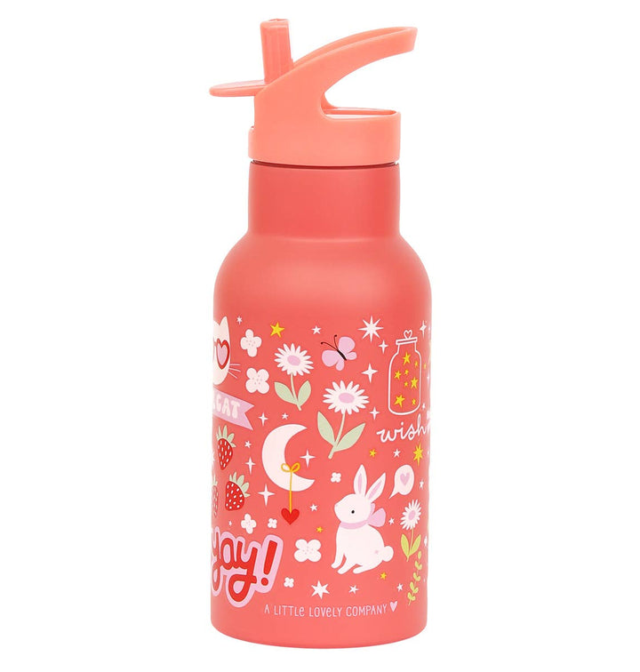 A Little Lovely Company Kids Stainless Steel Drink/Water Bottle: Fun