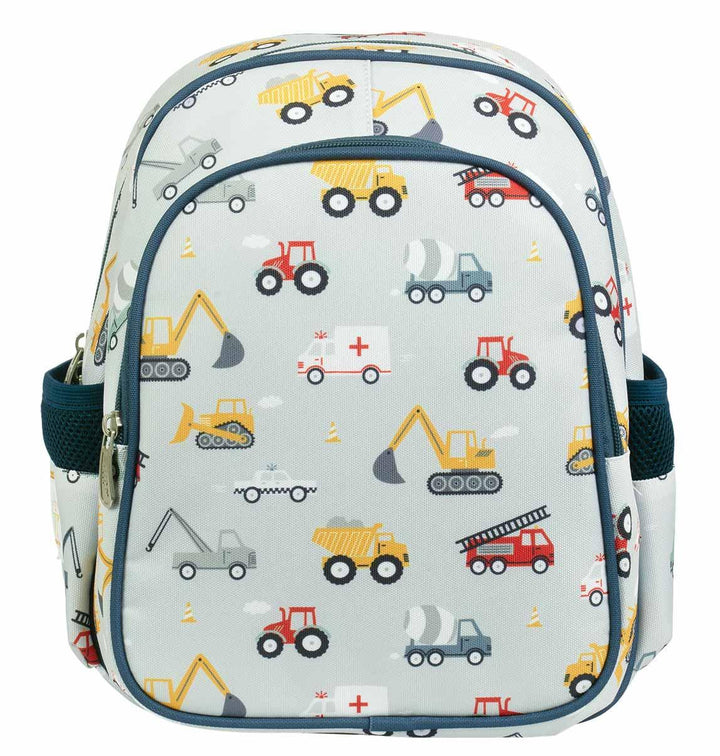 A Little Lovely Company - Backpack with Insulated Pocket: Vehicles