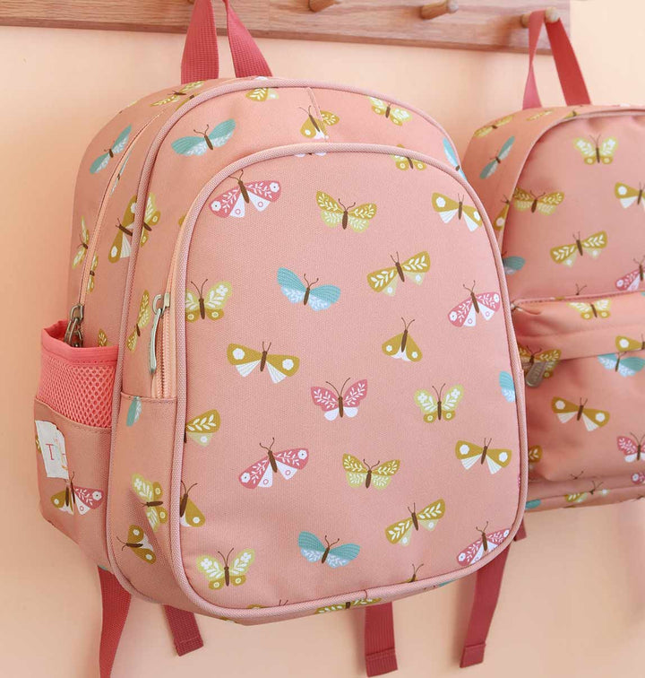 A Little Lovely Company - Backpack with Insulated Pocket: Butterflies