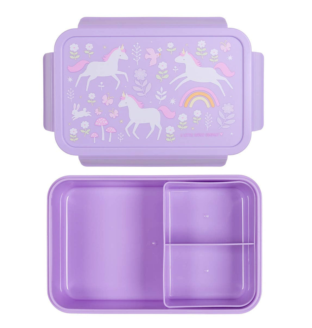 A Little Lovely Company - Bento Lunch Box: Unicorn dreams